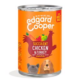 Edgard Cooper Vådfoder Succulent Chicken & Turkey 400g